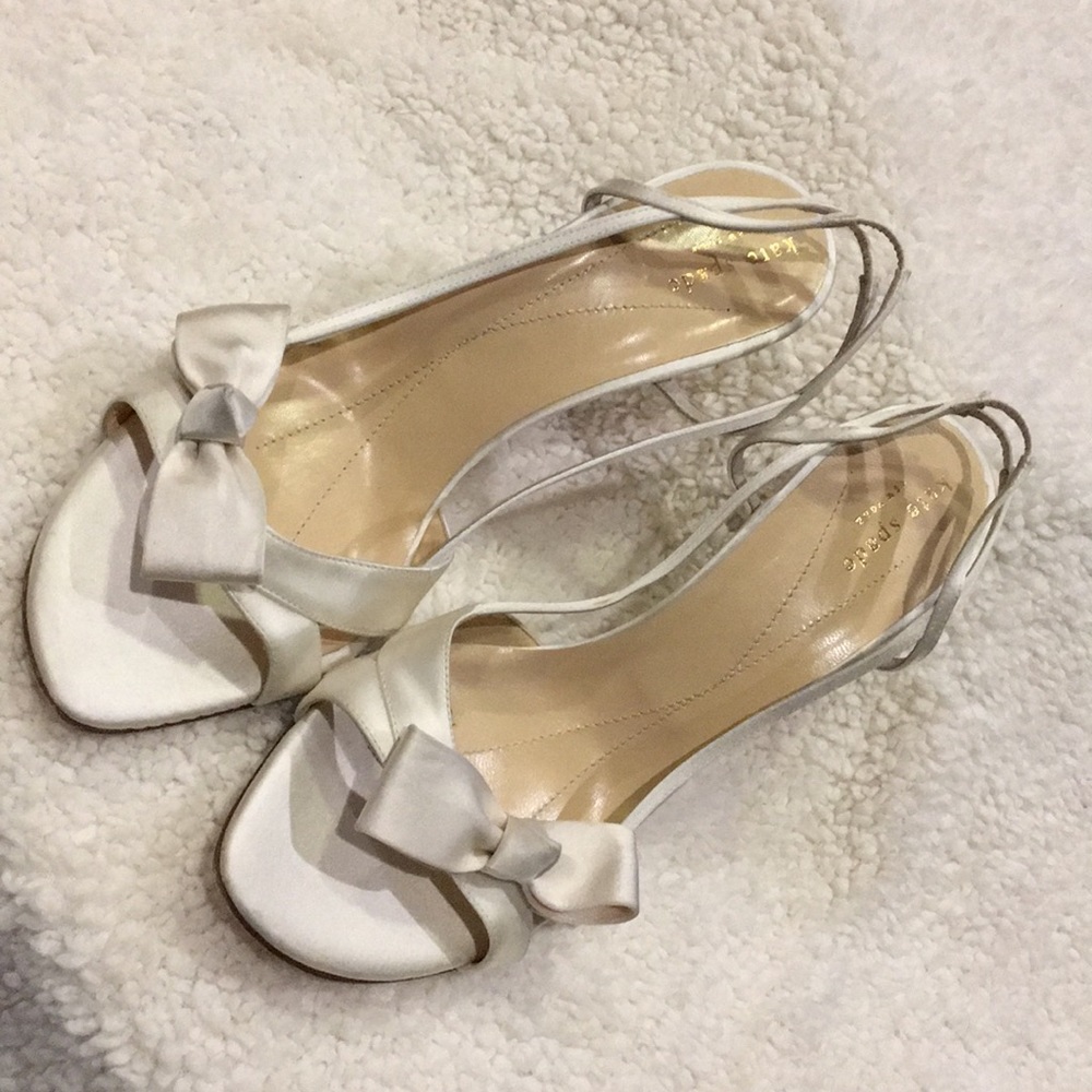 Kate Spade Cream Slingback